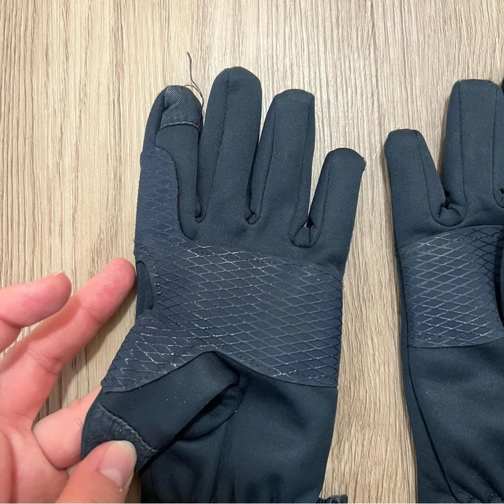 Kids Navy Winter Gloves Fleece Lined Cold Weather EU 122–140 (7-10 years)